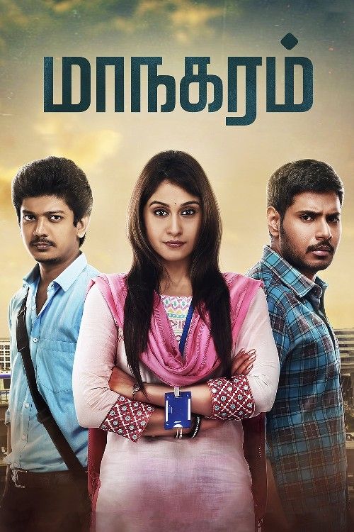 poster of Maanagaram (2024) Uncut Hindi Dubbed Movie